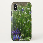 Hillside of Early Spring Flowers Landscape iPhone XS Case