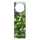 Hillside of Early Spring Flowers Landscape Door Hanger