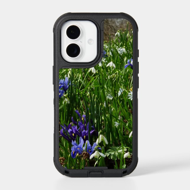Hillside of Early Spring Flowers Landscape Otterbox iPhone Case (Back)