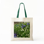 Hillside of Early Spring Flowers Landscape Tote Bag