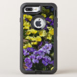 Hillside of Purple and Yellow Pansies OtterBox Defender iPhone 8 Plus/7 Plus Case