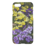 Hillside of Purple and Yellow Pansies iPhone SE/8/7 Case