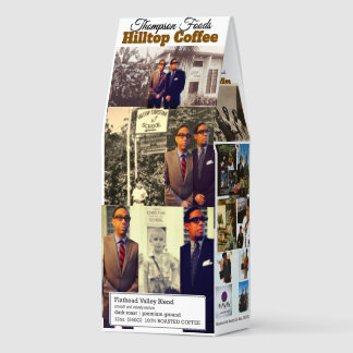 HILLTOP Coffee, 12oz Bag, Dark Roast, Flath Roasted Coffee