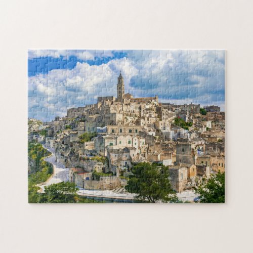 Hilltop town in Italy Jigsaw Puzzle