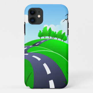 Hilly road, iPhone 5 case
