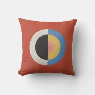hilma af klimt throw pillow