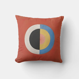 hilma af klimt throw pillow
