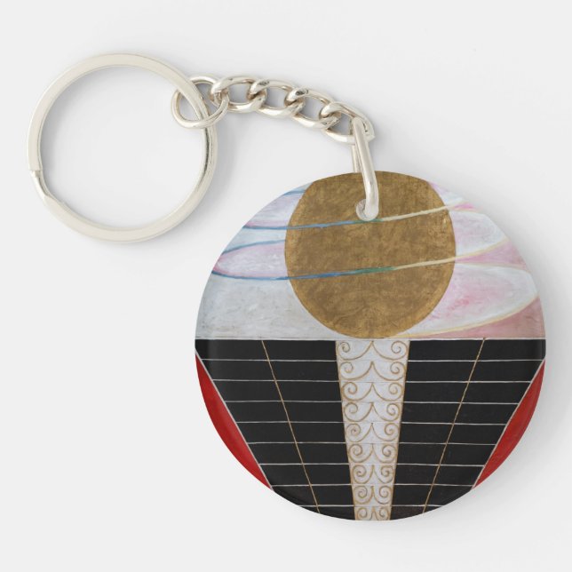 Hilma af Klint - Altarpiece II Keychain (Front)