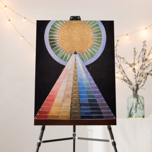 Hilma Af Klint, Altarpiece No.1, Abstract Art Foam Board