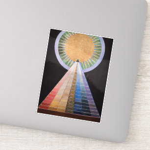 Hilma Af Klint, Altarpiece No.1, Abstract Art Sticker