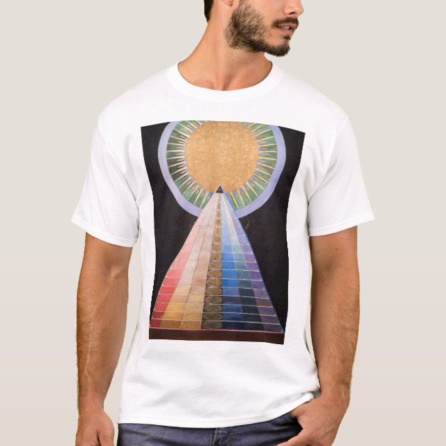 Hilma Af Klint, Altarpiece No.1, Abstract Art T-Shirt (Front)