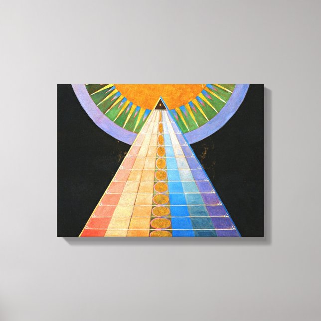 Hilma Af Klint Altarpiece No 1 Canvas Print (Front)