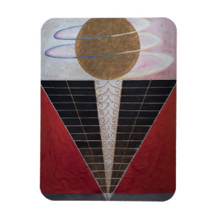 Hilma Af Klint, Altarpiece No.2, Abstract Art Magnet
