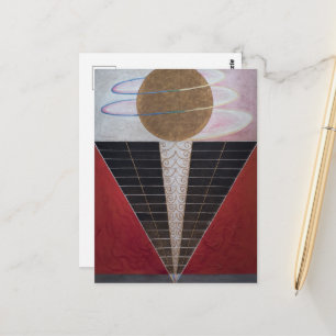 Hilma Af Klint, Altarpiece No.2, Abstract Art Postcard