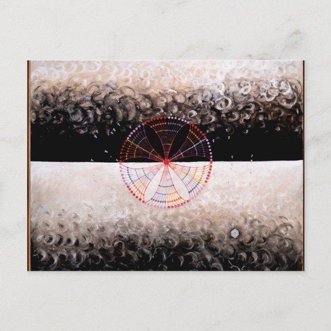 Hilma af Klint artwork, The Swan No. 10 Postcard (Front)