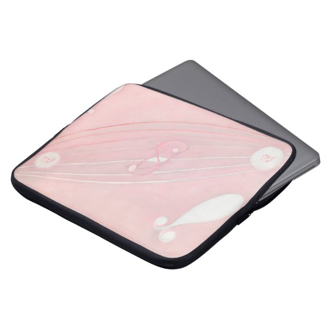Hilma af Klint by The Eros Series, nr. 8 Laptop Sleeve (Front Top)