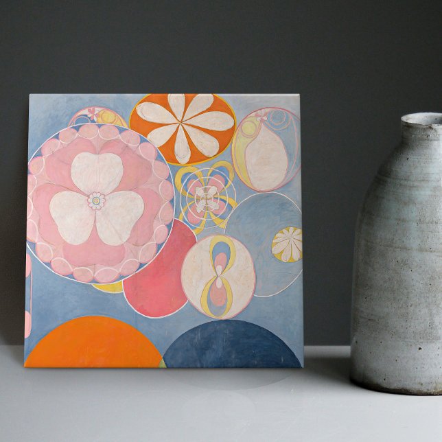 Hilma Af Klint Childhood The Ten Largest No. 2 Ceramic Tile (Creator Uploaded)