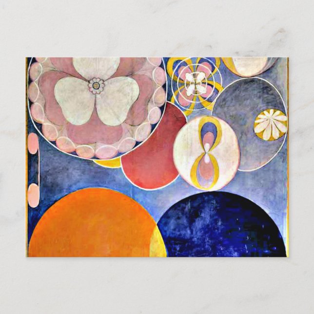 Hilma af Klint - De Tio Storsta, Barnaaltern Postcard (Front)