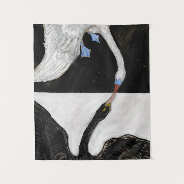 Hilma Af Klint Swan No 1 Tapestry (Front)