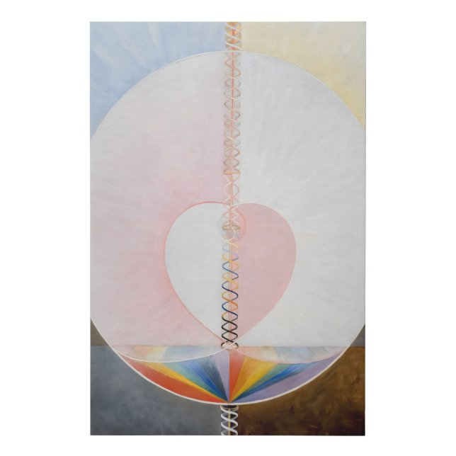 Hilma af Klint - The Dove Faux Canvas Print (Front)