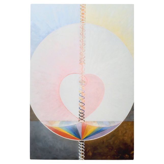 Hilma af Klint - The Dove Metal Print (Front)