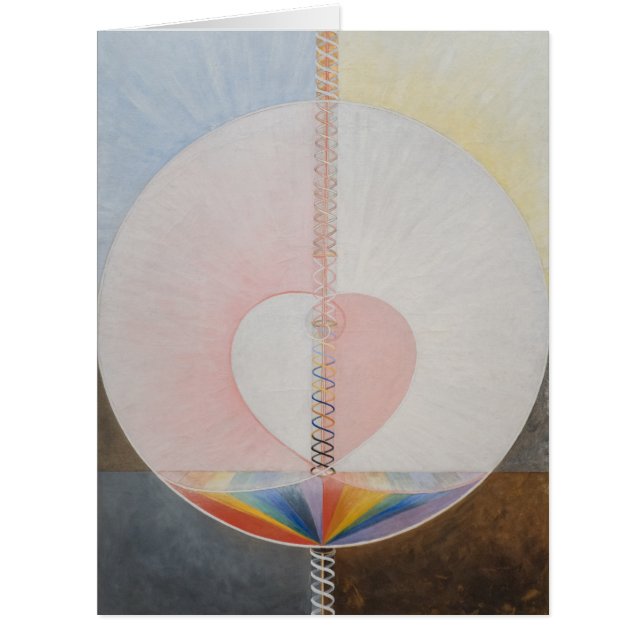 Hilma Af Klint, The Dove No.25, Abstract Art (Front)