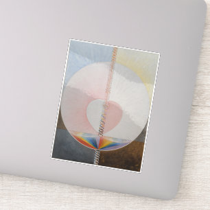 Hilma Af Klint, The Dove No.25, Abstract Art Sticker