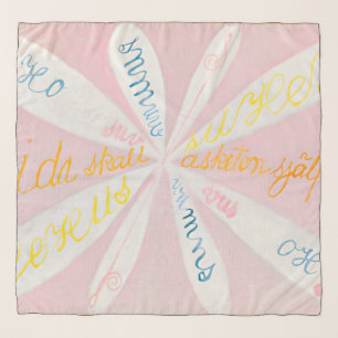 Hilma af Klint - The Eros Series, nr. 5 Scarf