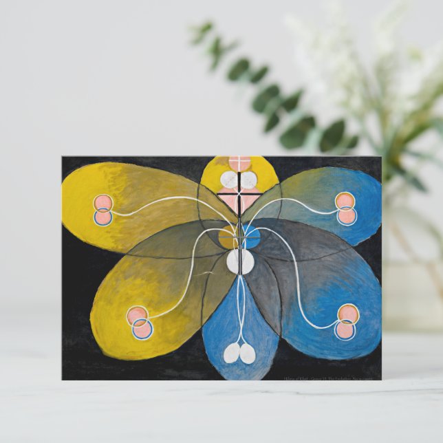 Hilma af Klint - The Evolution, 9 Card (Standing Front)