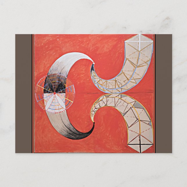 Hilma af Klint - The Swan No. 09 Postcard (Front)