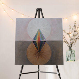 Hilma Af Klint, The Swan No.12, Abstract Art Foam Board
