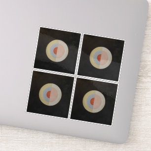 Hilma Af Klint, The Swan No.16, Abstract Art Sticker