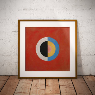 Hilma Af Klint, The Swan No.17, Abstract Art Faux Canvas Print