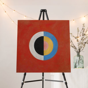 Hilma Af Klint, The Swan No.17, Abstract Art Foam Board
