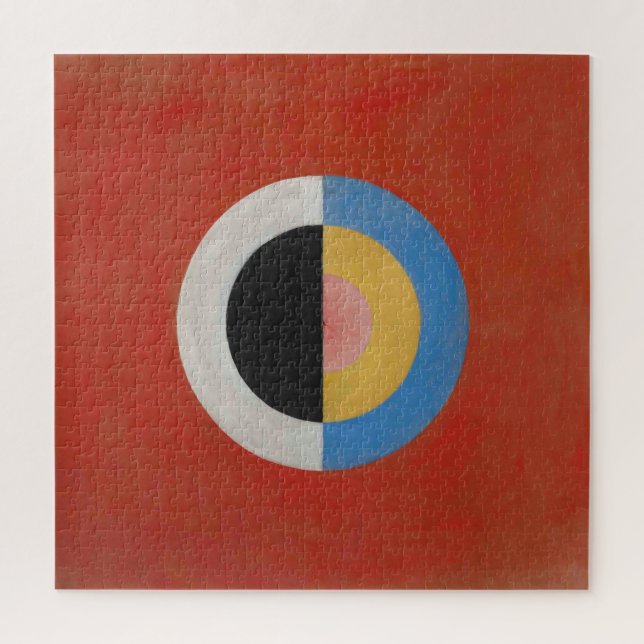 Hilma Af Klint, The Swan No.17, Abstract Art Jigsaw Puzzle (Vertical)