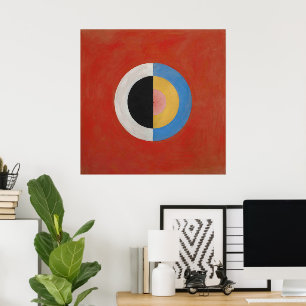 Hilma Af Klint, The Swan No.17, Abstract Art Poster