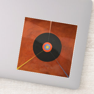 Hilma Af Klint, The Swan No.18, Abstract Art Sticker