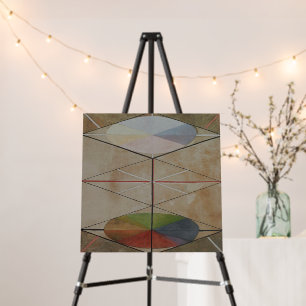 Hilma Af Klint, The Swan No.23, Abstract Art Foam Board
