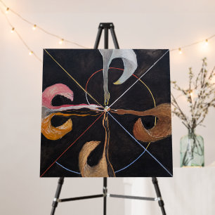 Hilma Af Klint, The Swan No.7, Abstract Art Foam Board