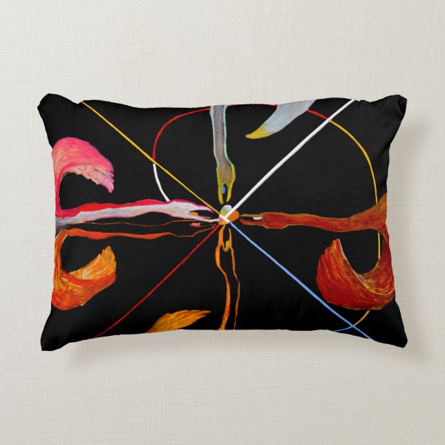 Hilma af Klint - The Swan No. 7 Accent Pillow (Front)
