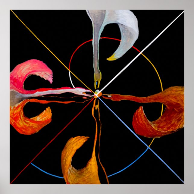 Hilma af Klint - The Swan No. 7 Poster (Front)