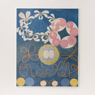 Hilma Af Klint, The Ten Largest No1, Abstract Art Jigsaw Puzzle