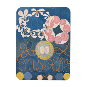 Hilma Af Klint, The Ten Largest No1, Abstract Art Magnet