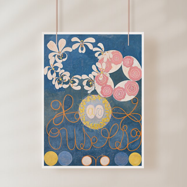Hilma Af Klint, The Ten Largest No1, Abstract Art Poster (Creator Uploaded)
