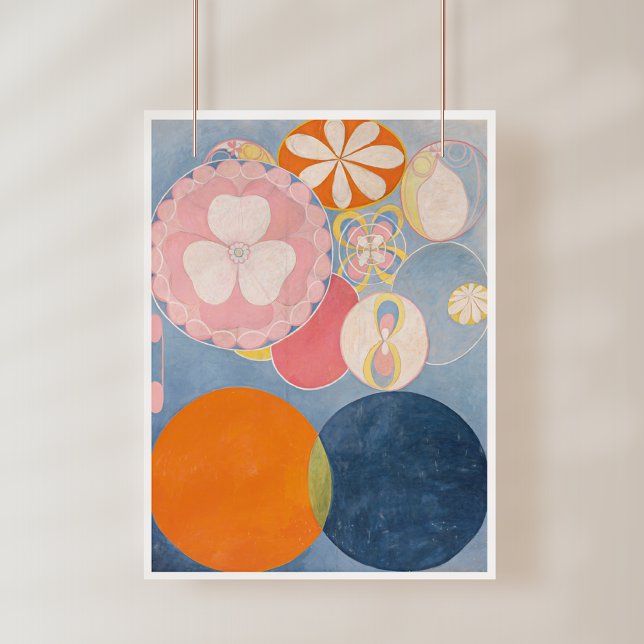 Hilma Af Klint, The Ten Largest No2, Abstract Art Poster (Creator Uploaded)