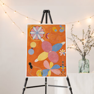 Hilma Af Klint, The Ten Largest No4, Abstract Art Foam Board
