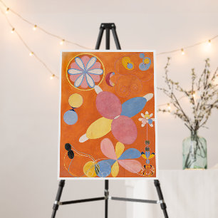 Hilma Af Klint, The Ten Largest No4, Abstract Art Foam Board