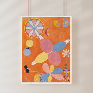 Hilma Af Klint, The Ten Largest No4, Abstract Art Wall Decal