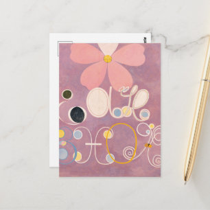Hilma Af Klint, The Ten Largest No5, Abstract Art Postcard