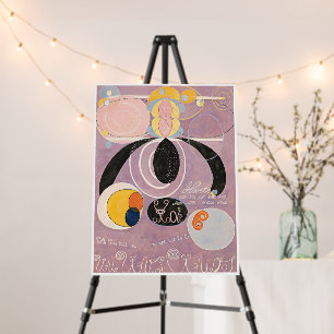 Hilma Af Klint, The Ten Largest No6, Abstract Art Foam Board
